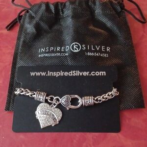 Inspired Silver bracelet for Little Sister